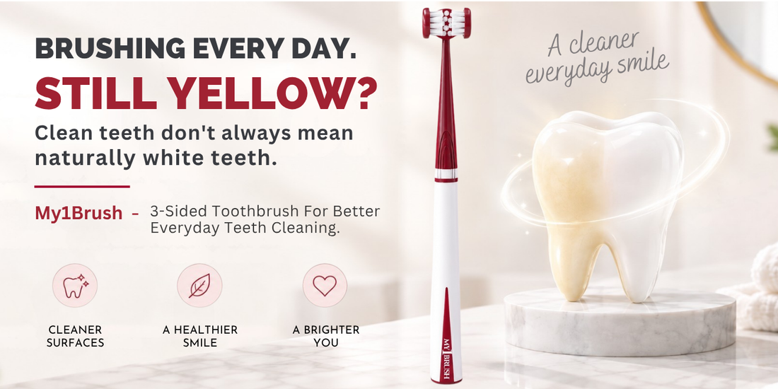 Why Are My Teeth Yellow Even Though I Brush Every Day?
