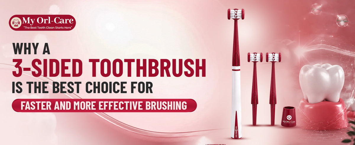 How a 3-Sided Toothbrush Can Make Brushing More Efficient
