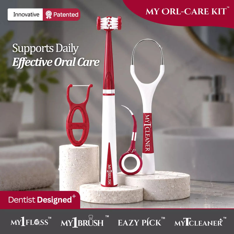My Orl-Care Complete Oral Care Kit | 4 Everyday Oral-Care Essentials for Better Oral Hygiene