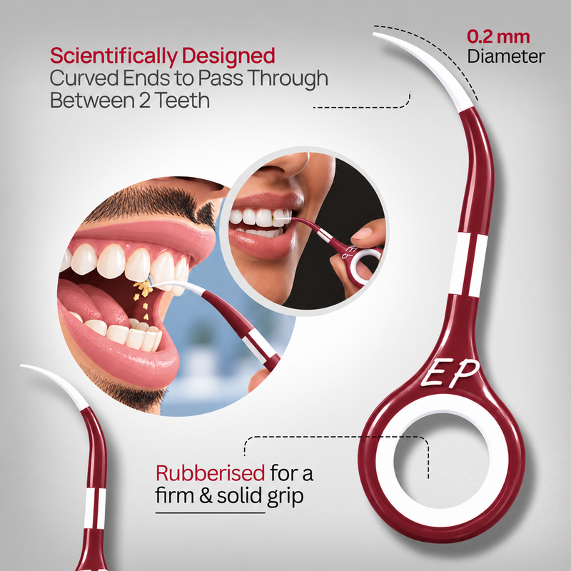 My1Brush + EazyPick Oral Care Combo | Toothbrush + Interdental Pick
