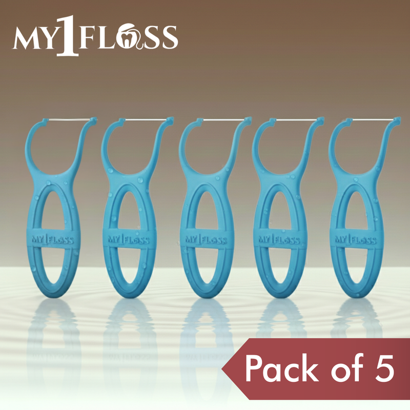 My1Floss - Instant Dental Floss (Pack of 5)