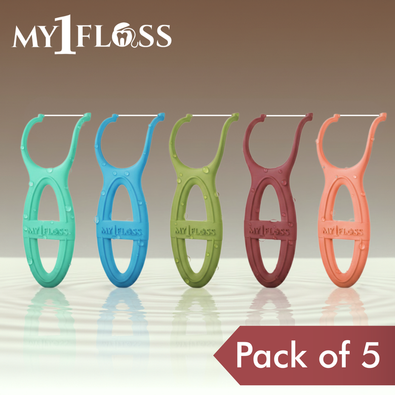 My1Floss - Instant Dental Floss (Pack of 5)